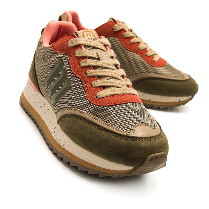 DEPORTIVAS DE MUJER MUSTANG ONYX VERDE 60872 60824 - Querol online