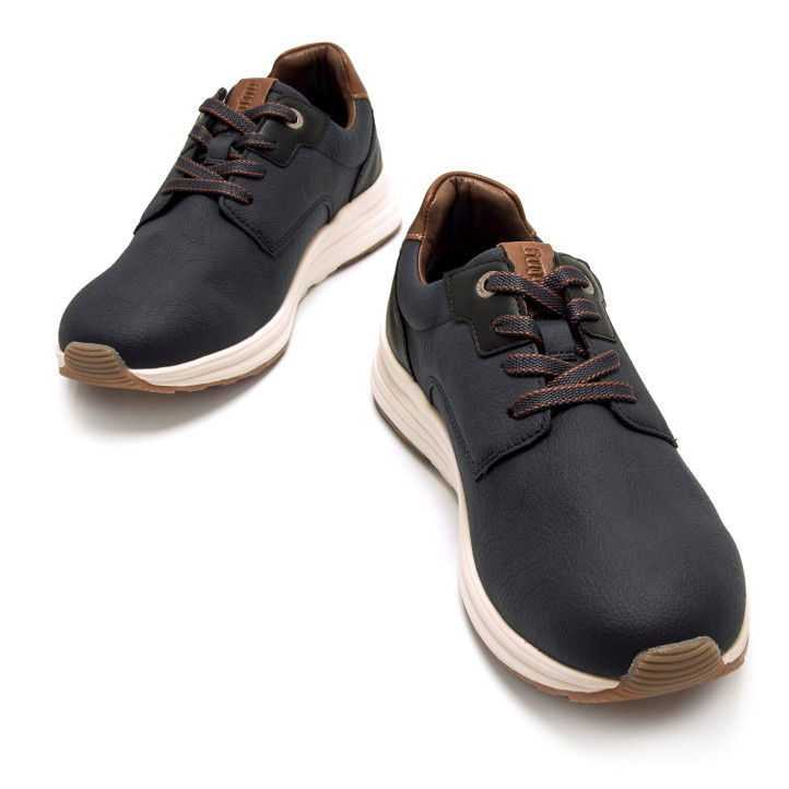 ZAPATOS DE HOMBRE MUSTANG NEW TADY AZUL 84779 60850 - Querol online