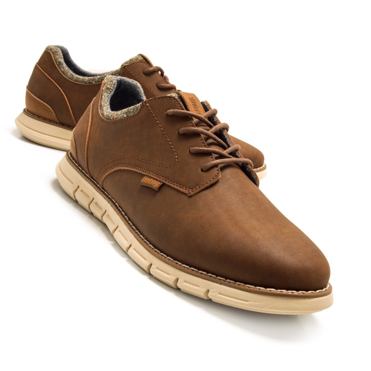 ZAPATOS DE HOMBRE MUSTANG KOTA MARRON 84683 61063 - Querol online