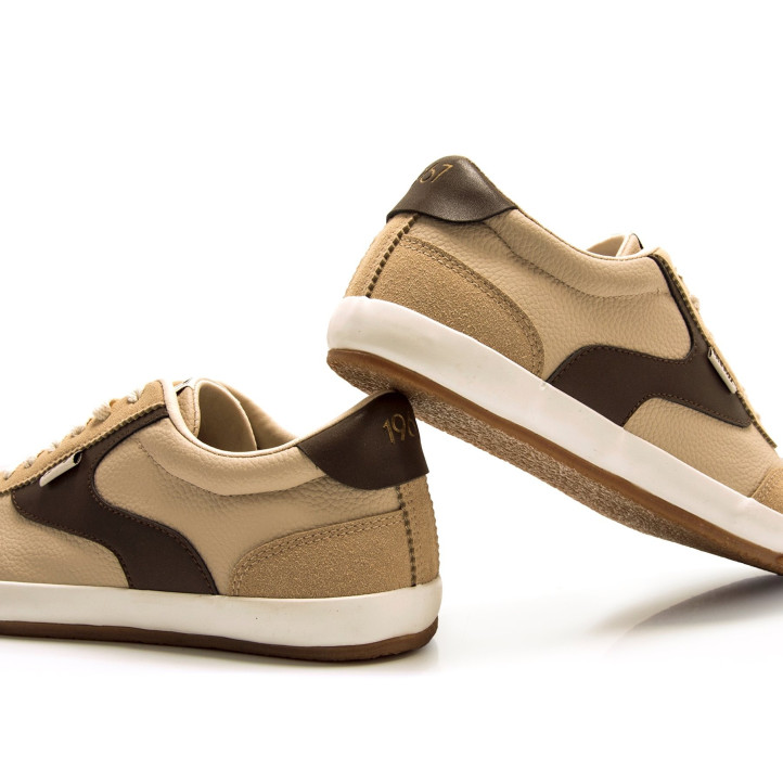 DEPORTIVAS DE MUJER MUSTANG COURT BEIGE 60835 61040 - Querol online