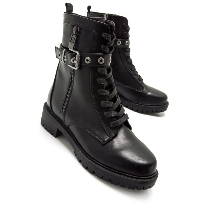 BOTINES DE MUJER MUSTANG CAMPA NEGRO 54771 61001 - Querol online