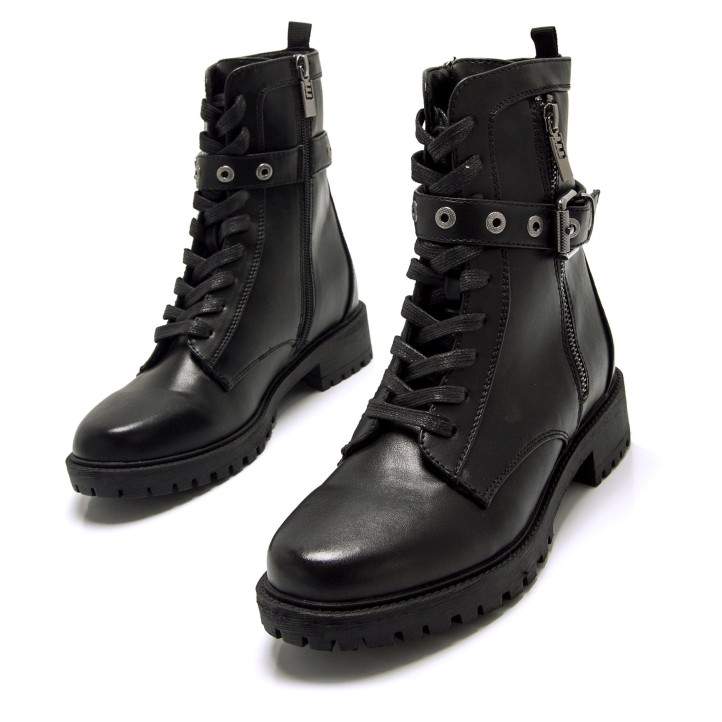 BOTINES DE MUJER MUSTANG CAMPA NEGRO 54771 61001 - Querol online