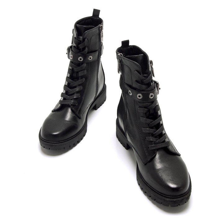 BOTINES DE MUJER MUSTANG CAMPA NEGRO 54771 61001 - Querol online