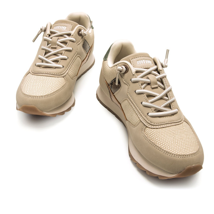 DEPORTIVAS DE MUJER MUSTANG SAI BEIGE 60447 61033 - Querol online