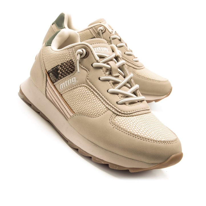DEPORTIVAS DE MUJER MUSTANG SAI BEIGE 60447 61033 - Querol online