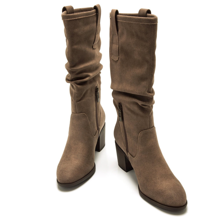 BOTAS DE MUJER MUSTANG MIRIANA MARRON 59357 60789 - Querol online