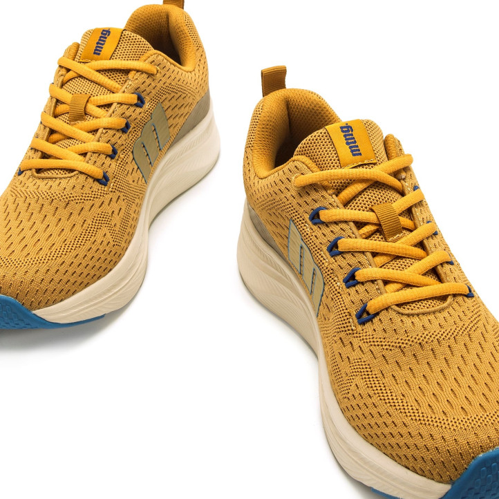 DEPORTIVAS DE HOMBRE MUSTANG SOMO AMARILLO 84788 61083 - Querol online