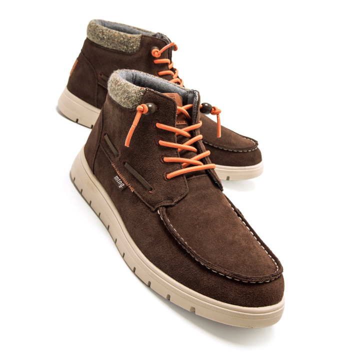BOTINES DE HOMBRE MUSTANG DENVER MARRON 84812 61095 - Querol online
