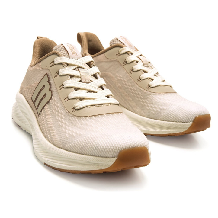 DEPORTIVAS DE MUJER MUSTANG SOMO BEIGE 60802 60808 - Querol online