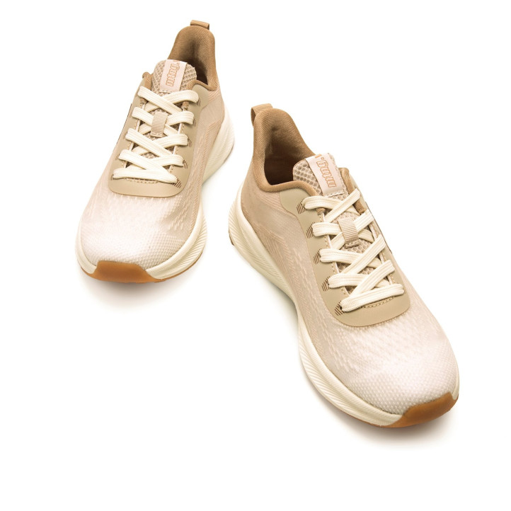 DEPORTIVAS DE MUJER MUSTANG SOMO BEIGE 60802 60808 - Querol online