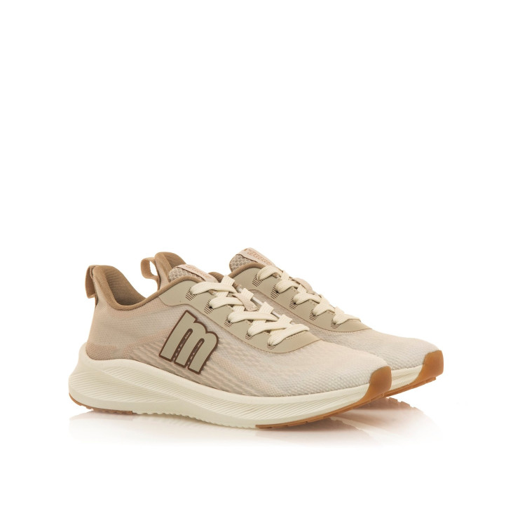 DEPORTIVAS DE MUJER MUSTANG SOMO BEIGE 60802 60808 - Querol online