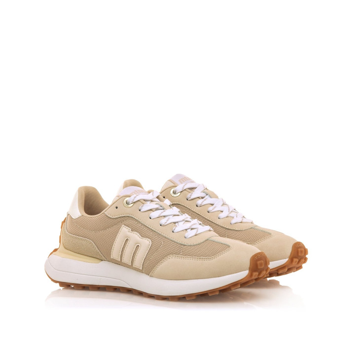 DEPORTIVAS DE MUJER MUSTANG ZINC BEIGE 60838 61042 - Querol online