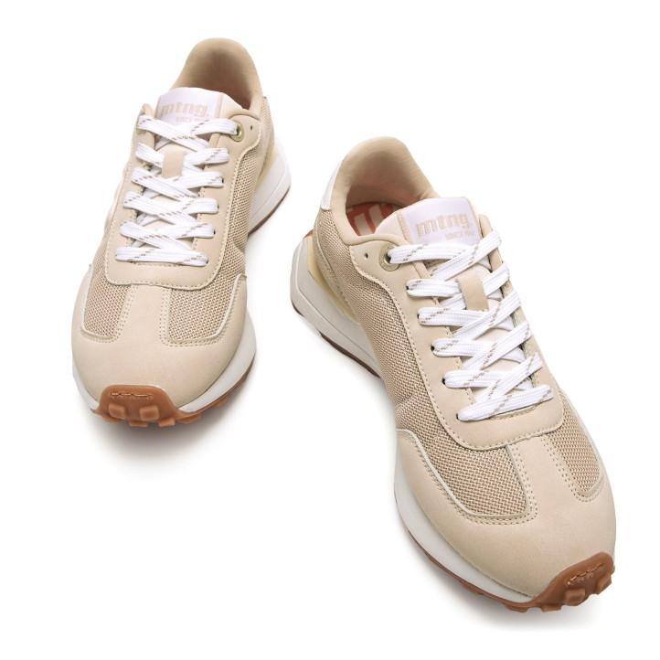 DEPORTIVAS DE MUJER MUSTANG ZINC BEIGE 60838 61042 - Querol online