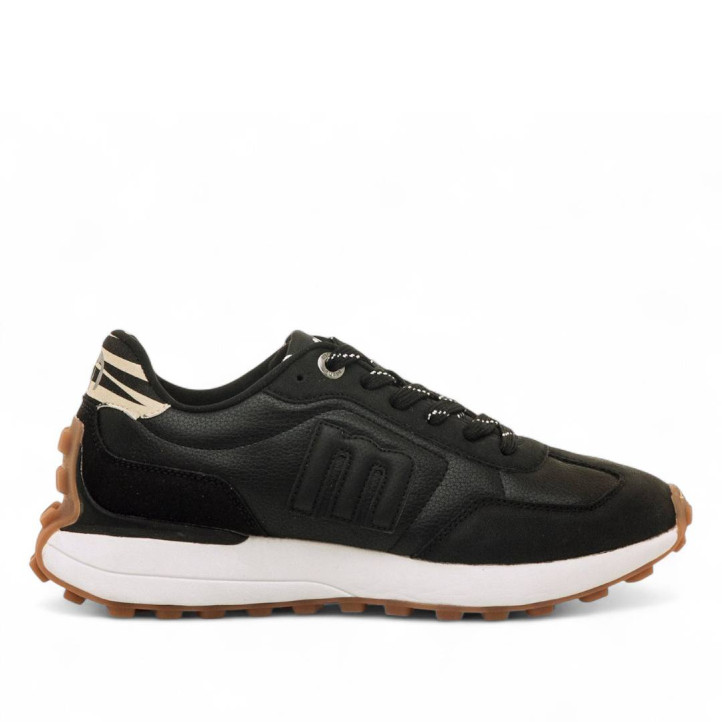 DEPORTIVAS DE MUJER MUSTANG ZINC NEGRO 60838 60809 - Querol online