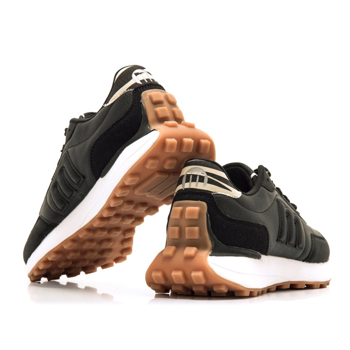 DEPORTIVAS DE MUJER MUSTANG ZINC NEGRO 60838 60809 - Querol online