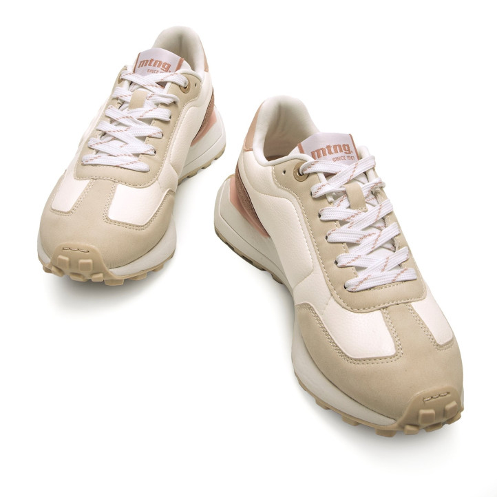 DEPORTIVAS DE MUJER MUSTANG ZINC BLANCO 60838 60810 - Querol online