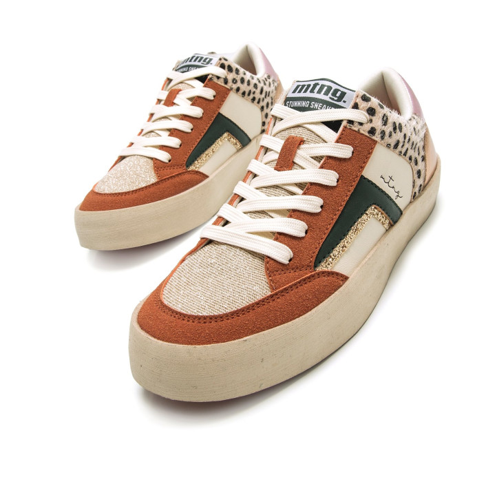 DEPORTIVAS DE MUJER MUSTANG LAUPER ORO 60843 61046 - Querol online