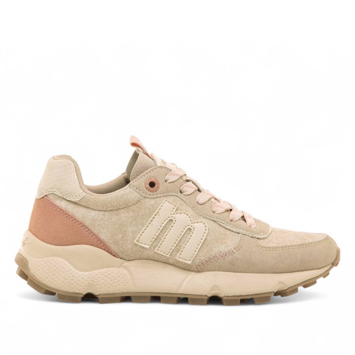 DEPORTIVAS DE MUJER MUSTANG CLIMB BEIGE 60883 61054 - Querol online