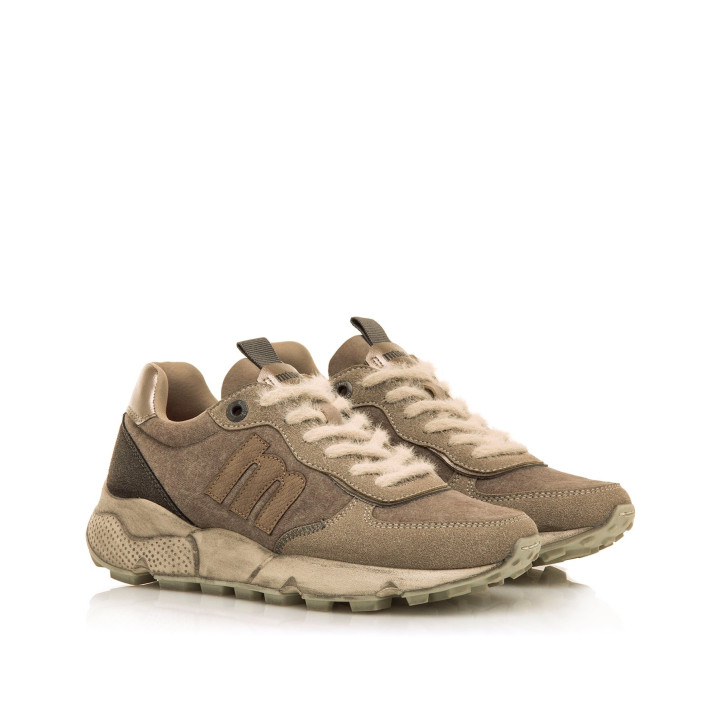DEPORTIVAS DE MUJER MUSTANG CLIMB BEIGE 60883 61053 - Querol online