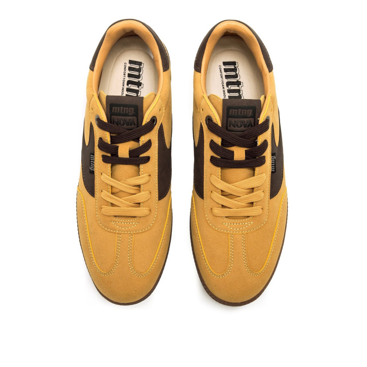 DEPORTIVAS DE HOMBRE MUSTANG NOVA-EVO AMARILLO 84775 61075 - Querol online
