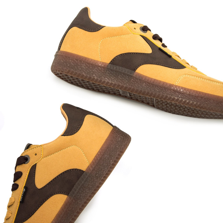 DEPORTIVAS DE HOMBRE MUSTANG NOVA-EVO AMARILLO 84775 61075 - Querol online