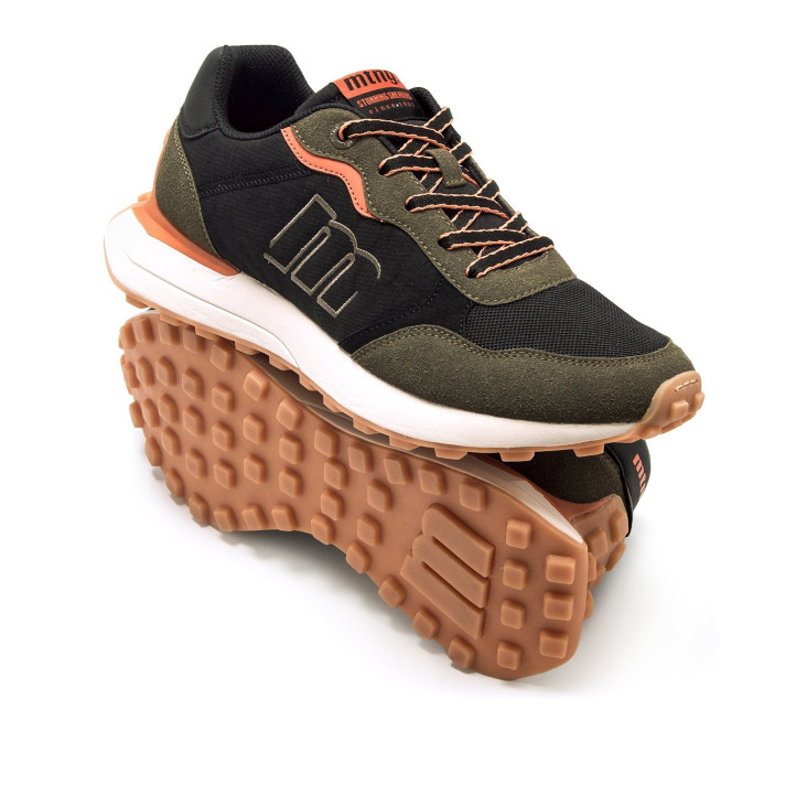 DEPORTIVAS DE HOMBRE MUSTANG ZINC NEGRO 84810 61093 - Querol online