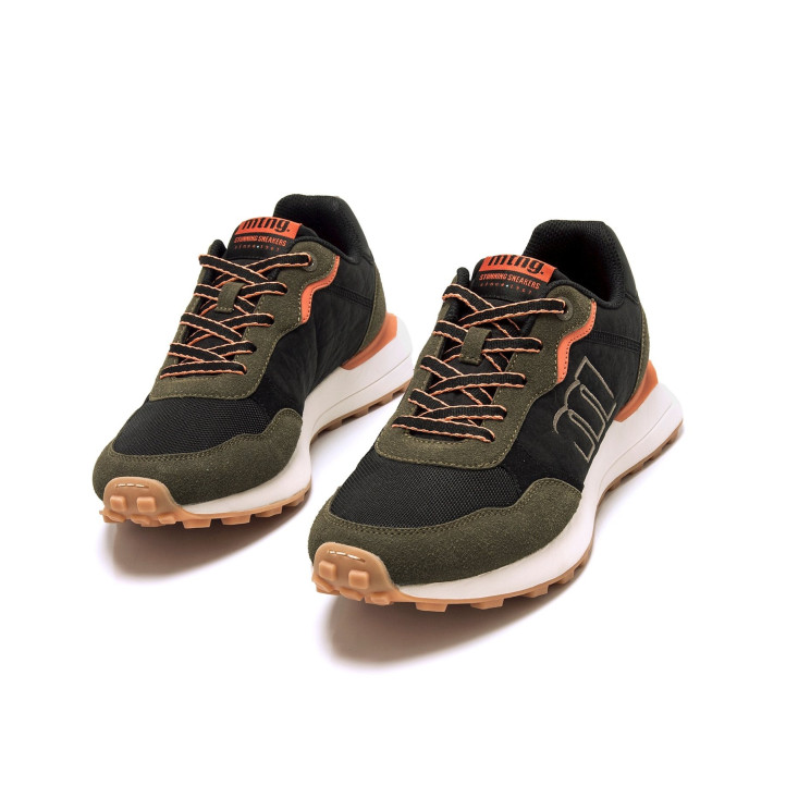 DEPORTIVAS DE HOMBRE MUSTANG ZINC NEGRO 84810 61093 - Querol online