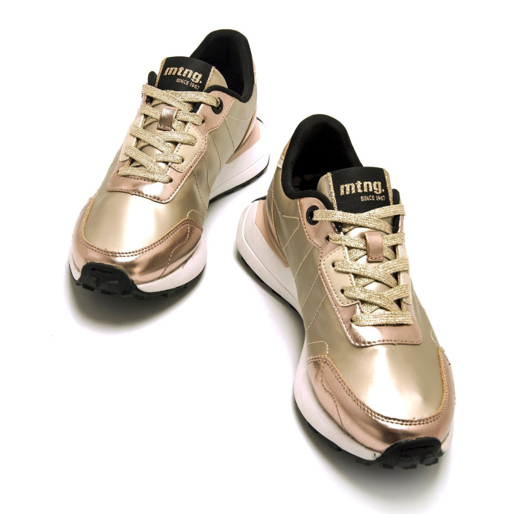 DEPORTIVAS DE MUJER MUSTANG ZINC ORO 60779 60805 - Querol online