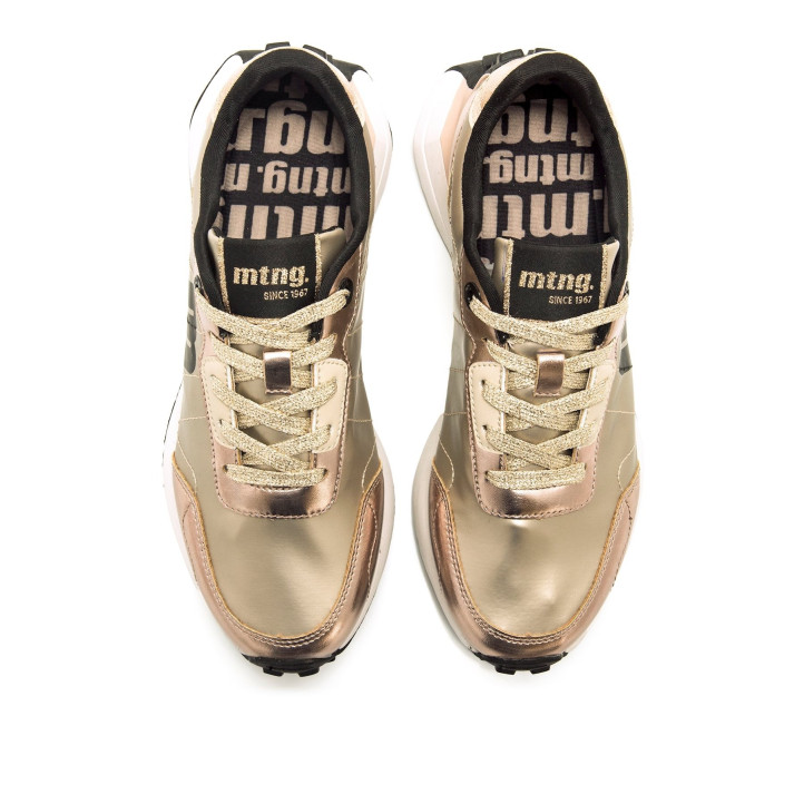 DEPORTIVAS DE MUJER MUSTANG ZINC ORO 60779 60805 - Querol online