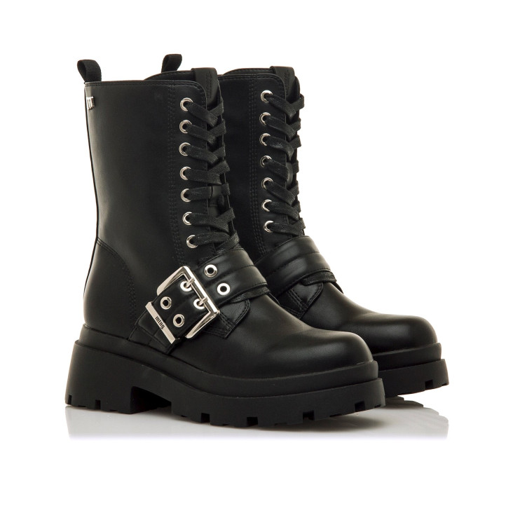 BOTINES DE MUJER MUSTANG MISSION NEGRO 54654 60996 - Querol online