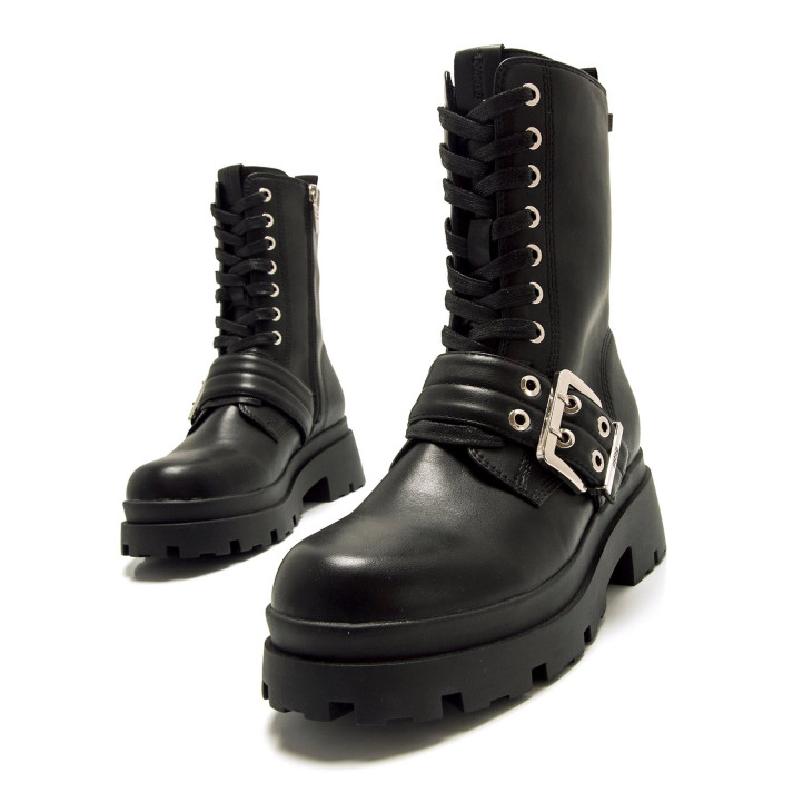 BOTINES DE MUJER MUSTANG MISSION NEGRO 54654 60996 - Querol online
