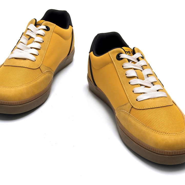 DEPORTIVAS DE HOMBRE MUSTANG NAPOLI AMARILLO 84826 60869 - Querol online