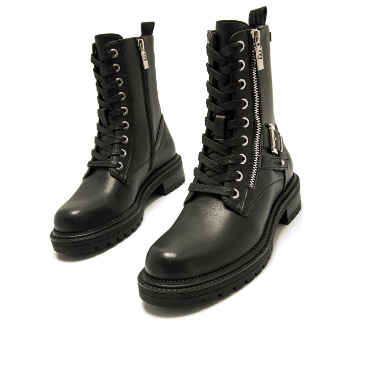 BOTINES DE MUJER MUSTANG CASI NEGRO 54774 61002 - Querol online