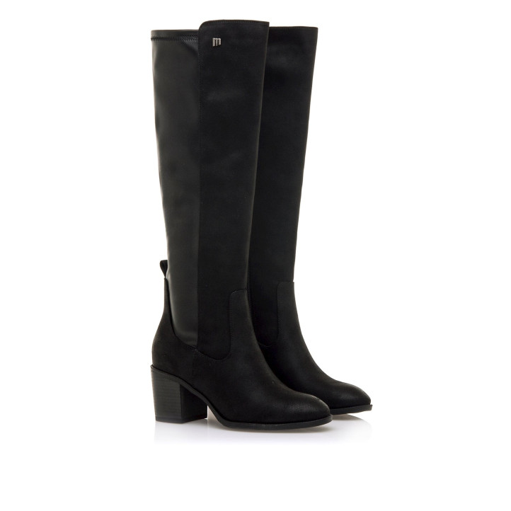 BOTAS DE MUJER MUSTANG MIRIANA NEGRO 55251 60785 - Querol online
