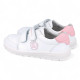 ZAPATILLAS DEPORTIVA GARVALIN DE UNISEX ADU BLANCO Y ROSA 252510B - Querol online