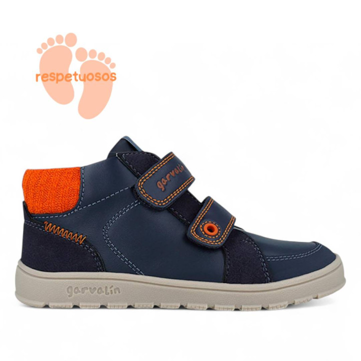 BOTINES GARVALIN DE NIñO MARINO 251504A - Querol online
