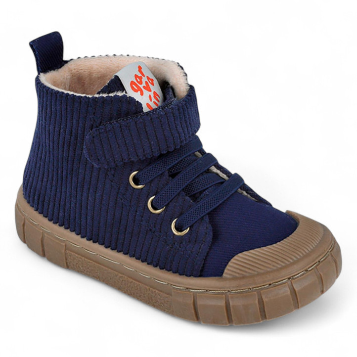 BOTINES GARVALIN DE NIñO MARINO 251330A - Querol online