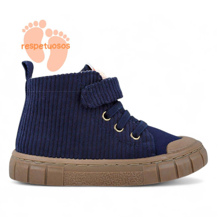 BOTINES GARVALIN DE NIñO MARINO 251330A - Querol online