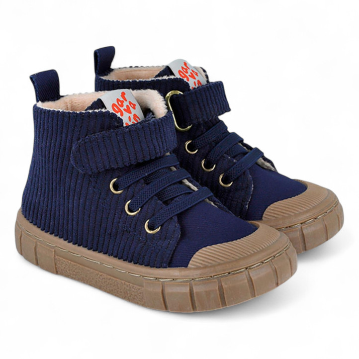 BOTINES GARVALIN DE NIñO MARINO 251330A - Querol online