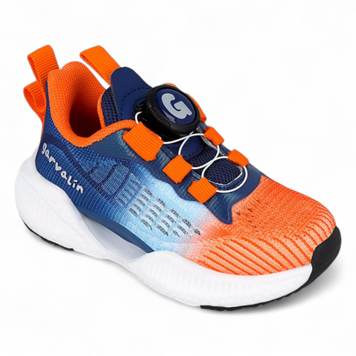 ZAPATILLAS DEPORTE GARVALIN DE NIñO AZUL 251805A - Querol online