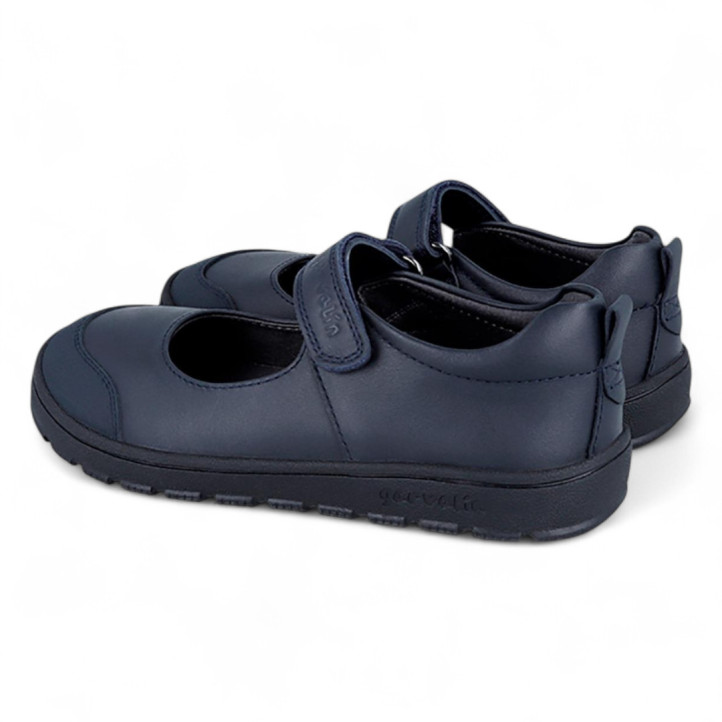 ZAPATOS COLEGIALES GARVALIN DE NIñA MARINO 251506B - Querol online