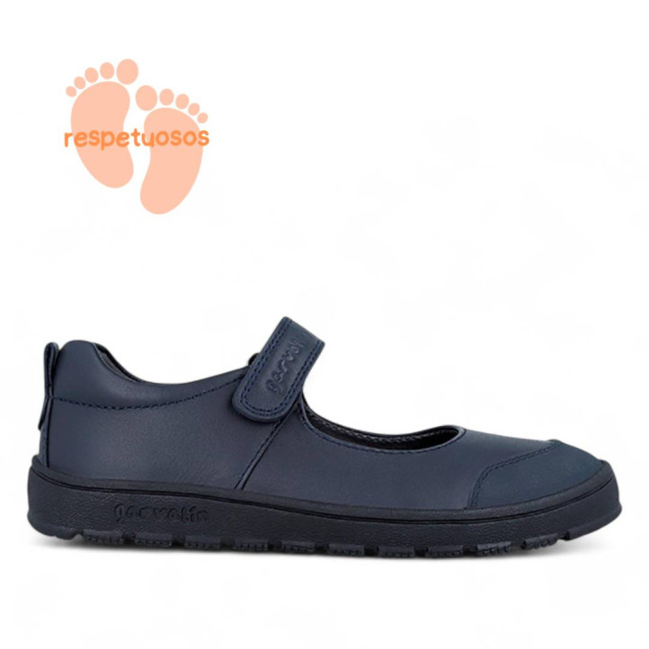 ZAPATOS COLEGIALES GARVALIN DE NIñA MARINO 251506B - Querol online