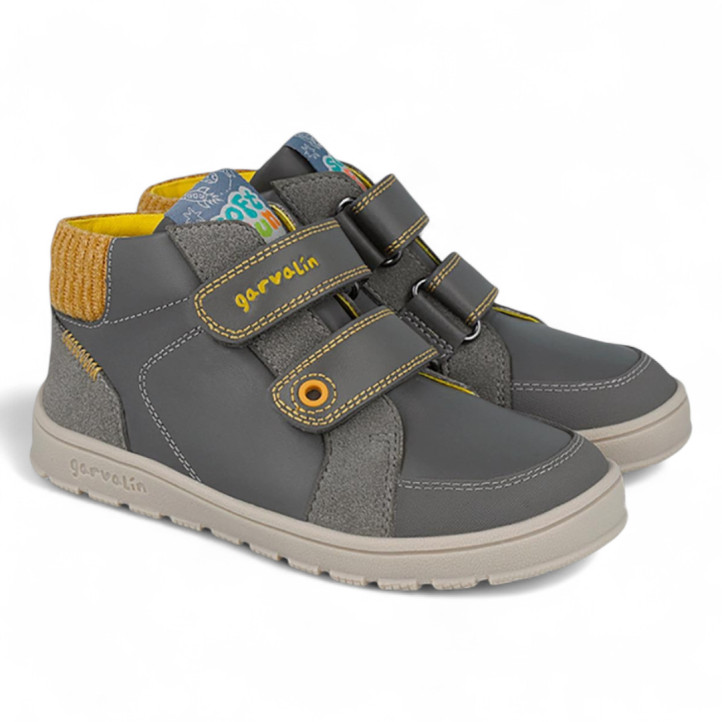 BOTINES GARVALIN DE NIñO GRIS 251504C - Querol online