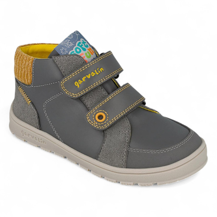 BOTINES GARVALIN DE NIñO GRIS 251504C - Querol online