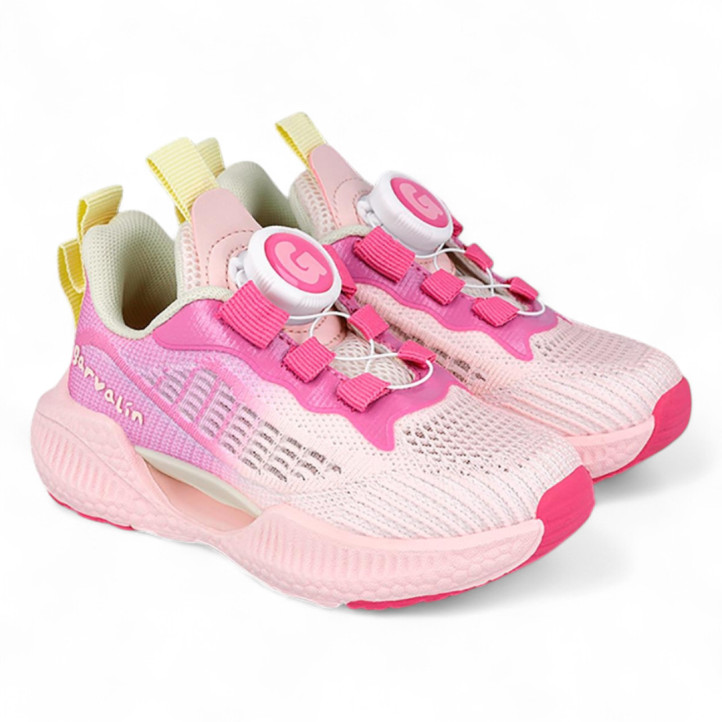 ZAPATILLAS DEPORTE GARVALIN DE NIñA ROSA 251805B - Querol online