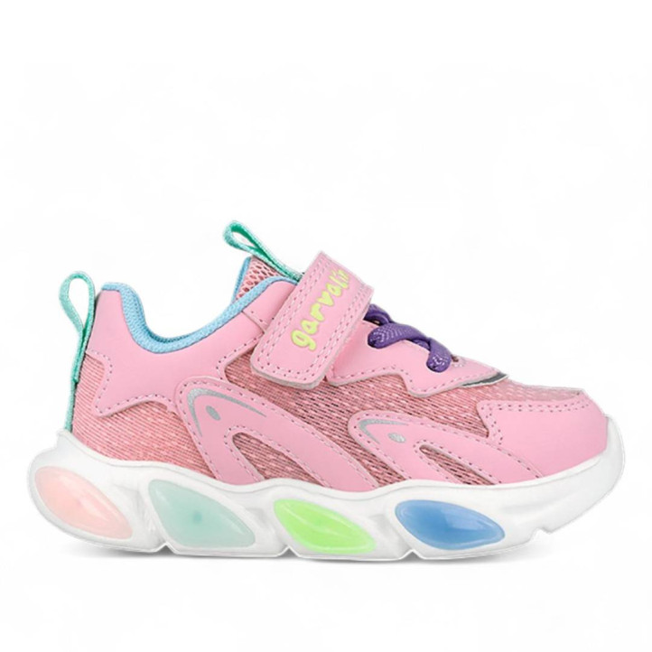ZAPATILLAS DEPORTE GARVALIN DE NIñA ROSA 251808D - Querol online