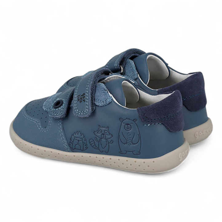 ZAPATOS GARVALIN DE NIñO AZUL 251311A - Querol online