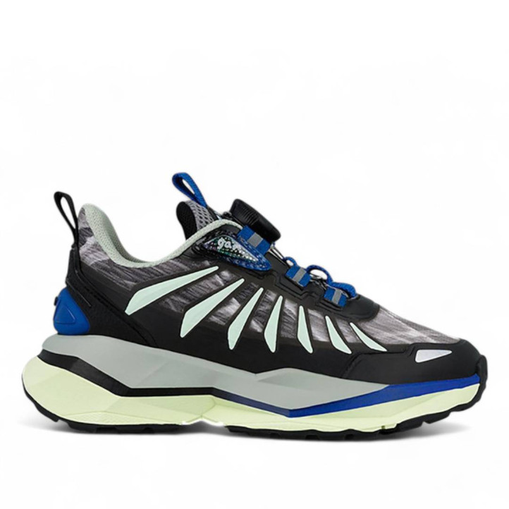 ZAPATILLAS DEPORTE GARVALIN DE NIñO NEGRO 251810A - Querol online