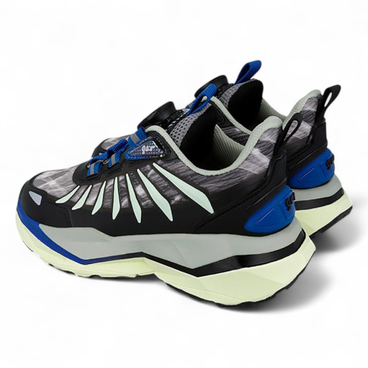ZAPATILLAS DEPORTE GARVALIN DE NIñO NEGRO 251810A - Querol online