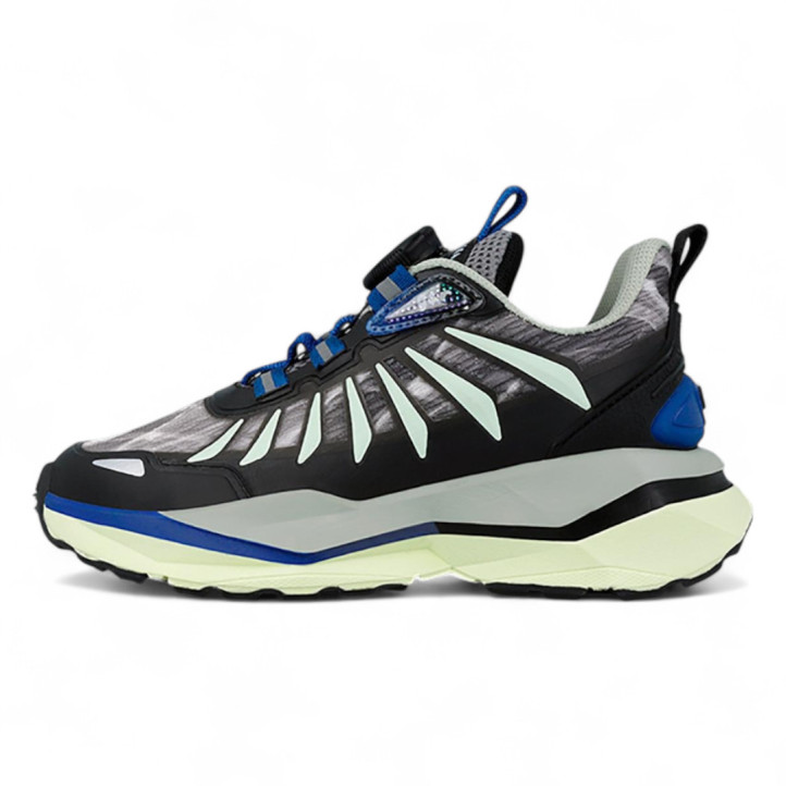 ZAPATILLAS DEPORTE GARVALIN DE NIñO NEGRO 251810A - Querol online